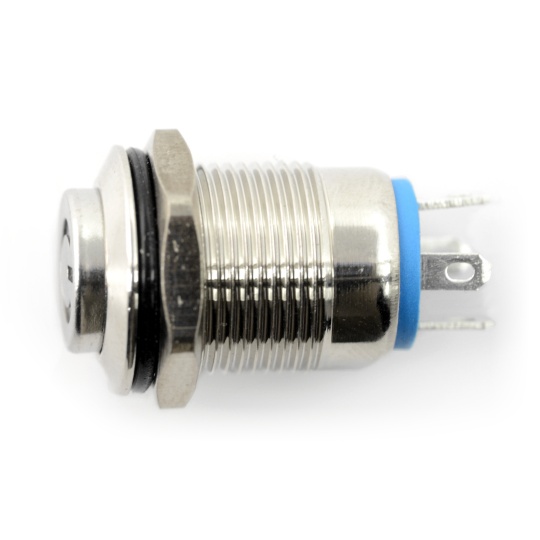 Моностабільний вимикач - PBW-12BPW - 2A/250V - червоний