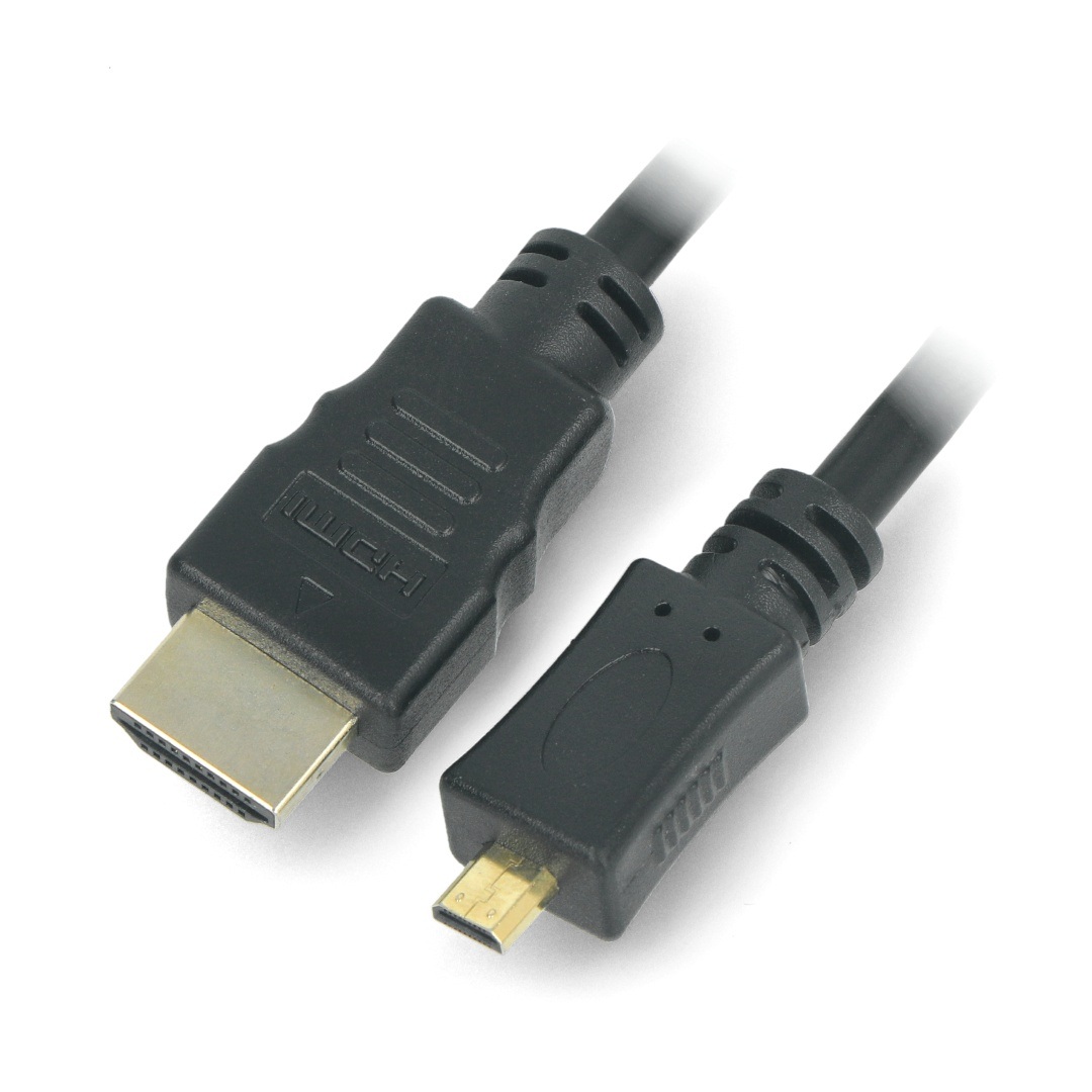 Przewód Goobay microHDMI - HDMI 2.0 - 3m