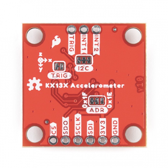 KX134 - 3-осьовий акселерометр I2C Qwiic - SparkFun SEN-17589