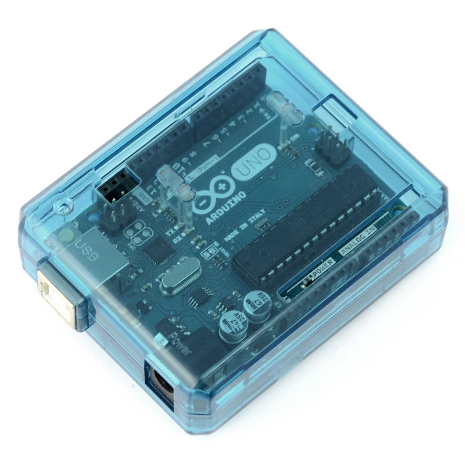Obudowa do Arduino Uno - niebieska