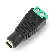 Gniazdo DC 5.5x2.5mm z szybkozłączem