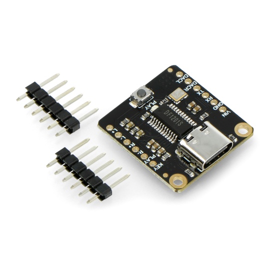 Fermion - DFPlayer Pro - міні MP3-плеєр - двоканальний з вбудованою пам'яттю 128 МБ - DFRobot DFR0768