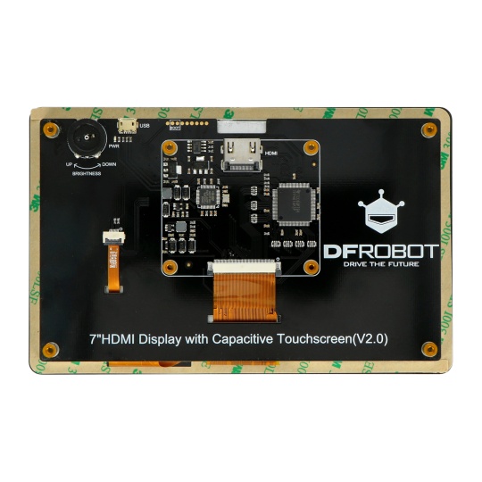 7-дюймовий ємнісний сенсорний РК-екран 1024x600 пікселів HDMI + USB