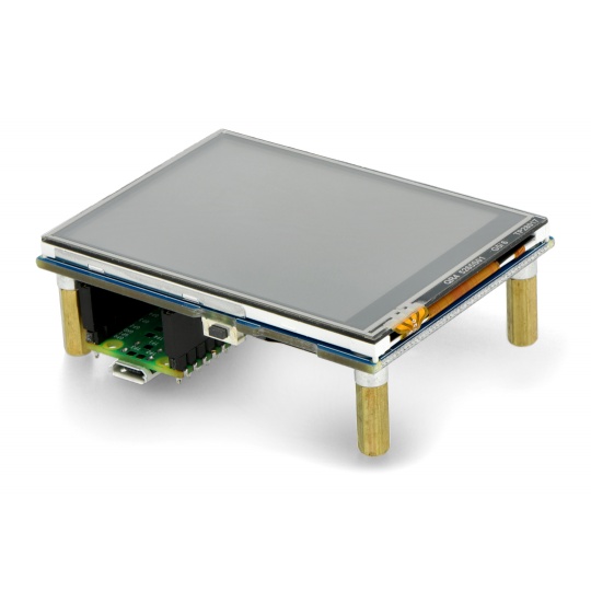 Резистивний РК-сенсорний IPS-екран 2.8 дюйма 320x240 пікселів - SPI - 65K RGB - для Raspberry Pi Pico - Waveshare 19804