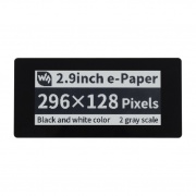 Wyświetlacz dotykowy E-paper E-Ink - 2,9'' 296x128px - SPI/I2C - czarno-biały - do Raspberry Pi Pico - Waveshare 20051