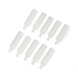 Dystans nylonowy 20mm z...