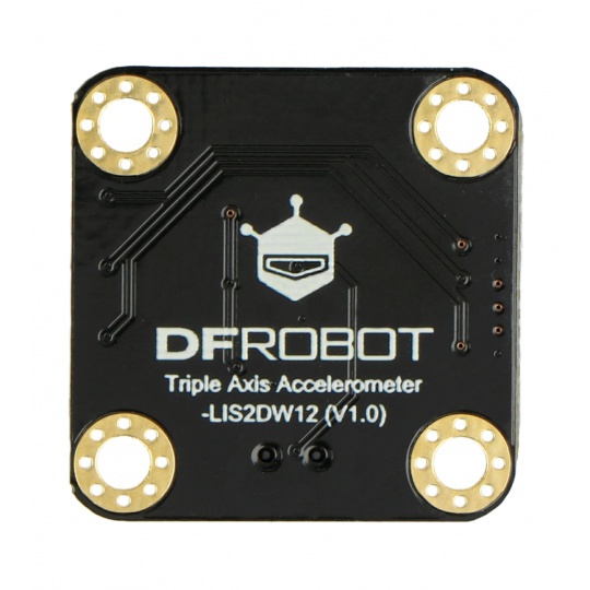 Гравітація - LIS2DW12 - 3-осьовий акселерометр ±2g/±4g/±8g/±16g - I2C - DFRobot SEN0409