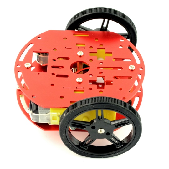 Feetech FT-DC-002-KIT 2WD 2-колісне шасі робота (алюмінієве)