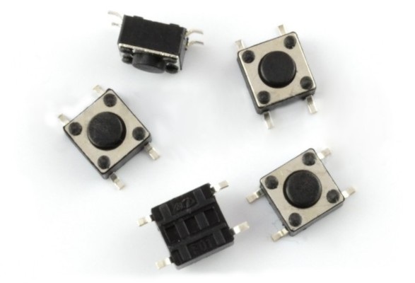 Tact Switch 6x6mm / 4,3mm SMD - 5szt.