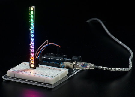 Adafruit NeoPixel Stick - pasek LED RGB 8 x WS2812 5050