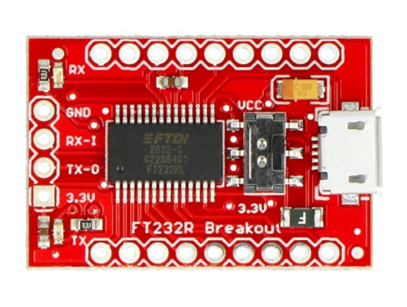 Konwerter USB-UART FTDI 3,3V - SparkFun DEV-09716