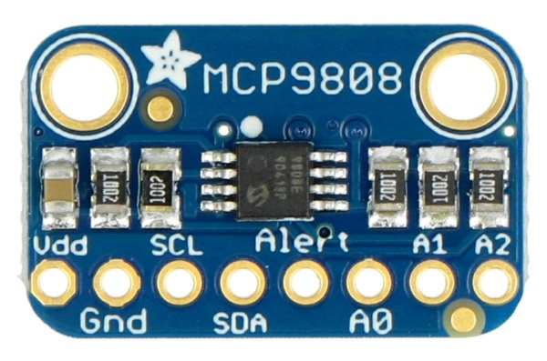 Adafruit MCP9808 - czujnik temperatury wysokiej precyzji I2C