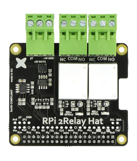 Reléový klobouk pro Raspberry Pi