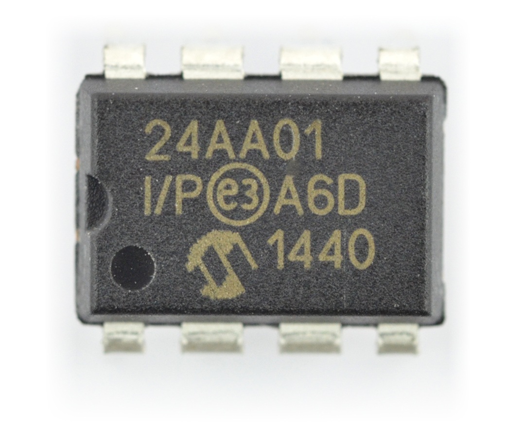 Układ pamięci EEPROM 24AA01-I/P