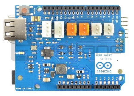 Arduino USB Host Shield - sterownik USB nakładka dla Arduino
