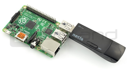 Karta sieciowa WiFi USB 300Mbps Dual Band - Raspberry Pi