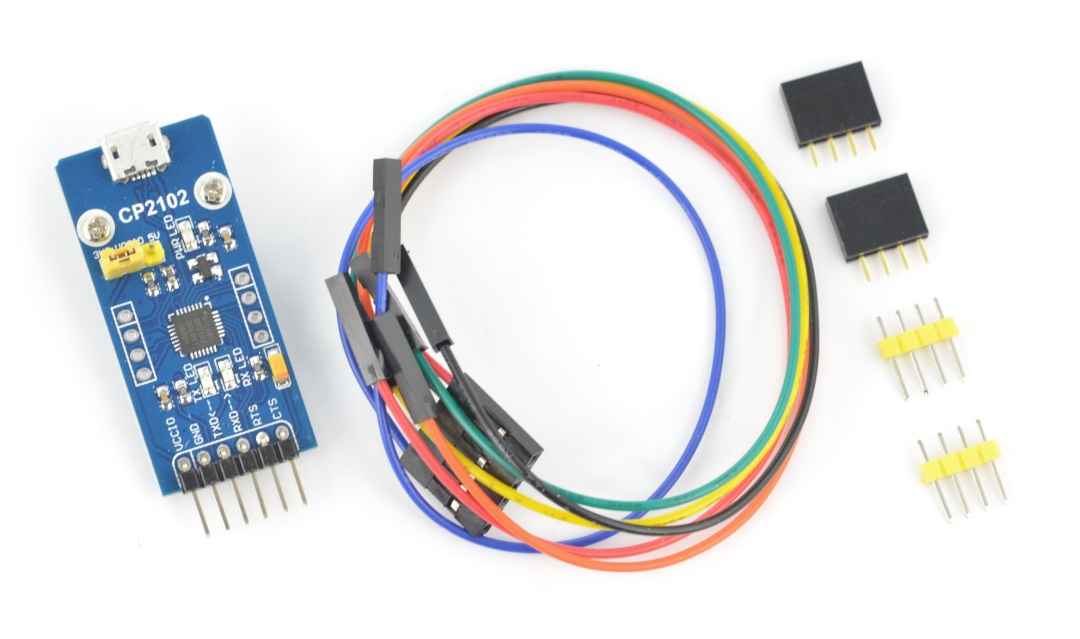 Konwerter USB-UART CP2102 - gniazdo microUSB