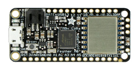 Adafruit Feather M0 WiFi 32-bit, arduino, moduł,kontroler,