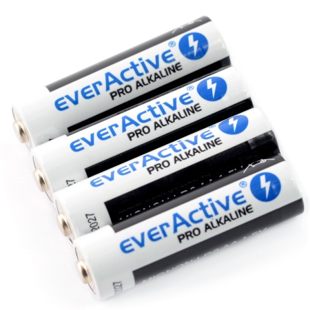 Bateria AA (R6 LR6) alkaliczna EverActive Pro - 4 szt.