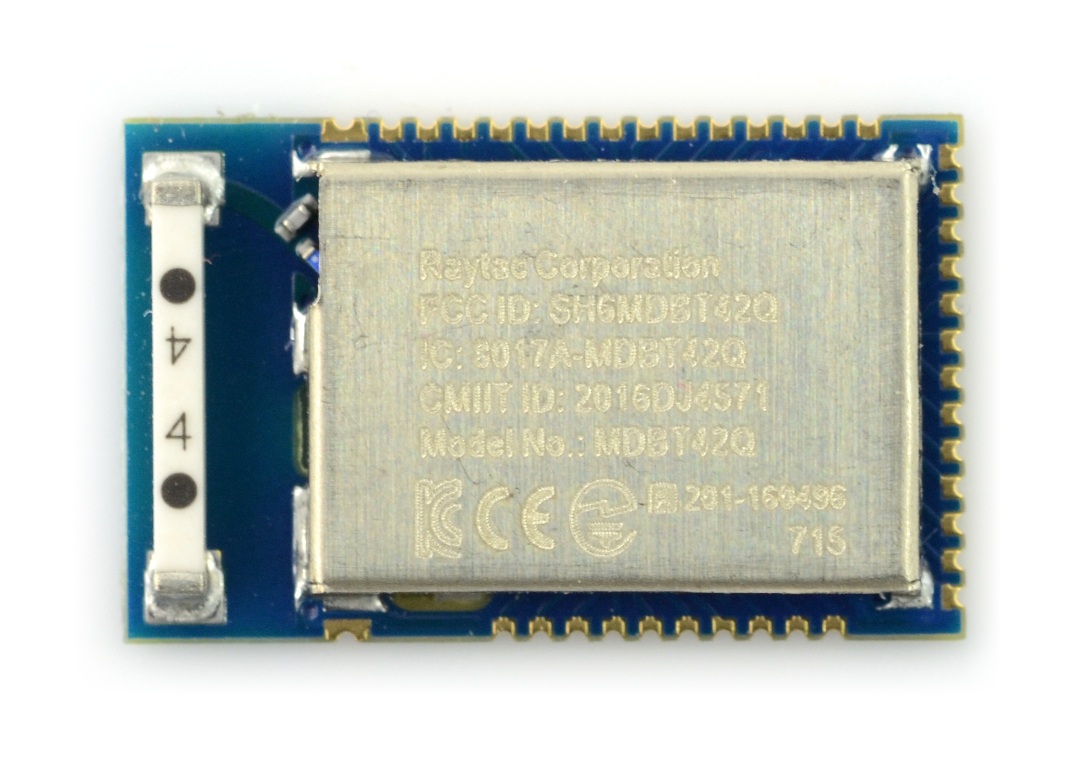 MDBT42Q - moduł Bluetooth BLE nRF52832 - BT 4.0 /4.1 /4.2