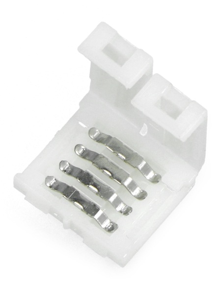 Konektor do taśm i pasków LED RGB 10 mm 2 pin.