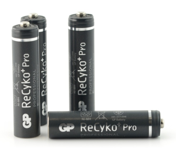 Akumulator GP ReCyko+ Pro R3 AAA Ni-MH 800mAh - 4szt