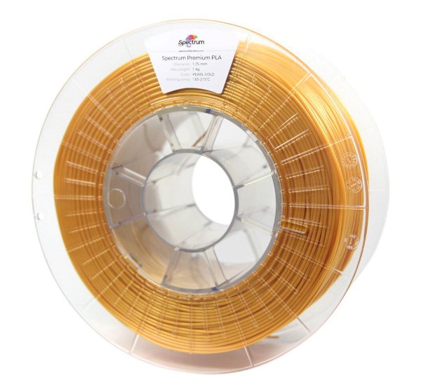 Filament Spectrum PLA 1,75mm 1kg - Pearl Gold