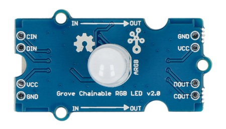 Grove - Chainable RGB LED v2.0 - moduł z diodą RGB