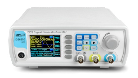 Generator funkcyjny DDS JDS6600 15MHz  - 2 kanały
