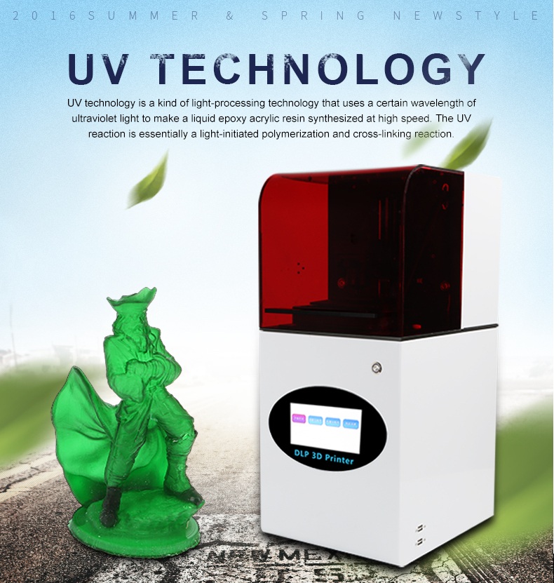 Technologia UV w drukarce Creality DP-002