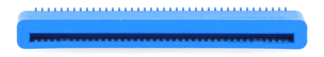 Gniazdo 40-pin kątowe dla BBC micro:bit - niebieskie