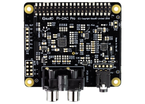 Pi-Dac Pro - karta dźwiękowa dla Raspberry Pi 4B/3B+/3B/3/2/B+/A+