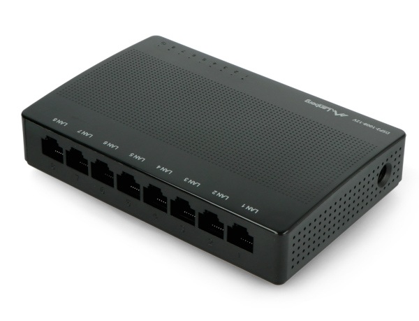 Switch Lanberg DSP-1008-12V 8 portów 1000 Mbps
