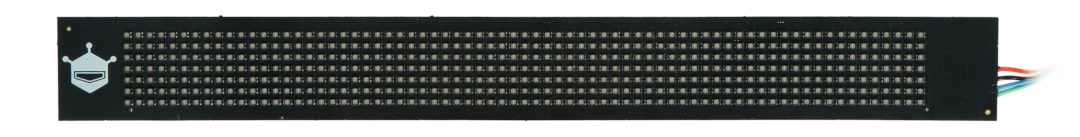 Elastyczna matryca 7x71 wyposażona w 497 diod LED RGB.