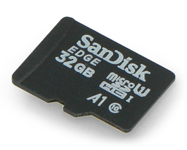 Karta pamięci microSD 32 GB z systemem Raspbian