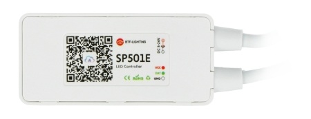 Sterownik do adresowanych taśm i pasków LED RGB WiFi SP501E - LED Controller.