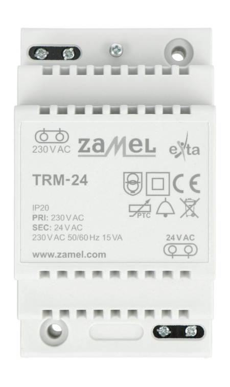 Transformator TRM-24 wyprodukowany przez Zamel.