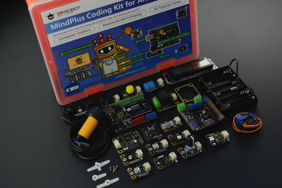 Zestaw MindPlus do nauki programowania z Arduino