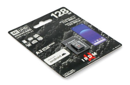 Karta pamięci Goodram IR-M2AA microSD 128GB 170MB/s UHS-I klasa U3 z adapterem