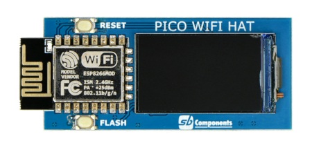 Nakładka WiFi z modułem ESP8266 i wyświetlaczem 1,14"
