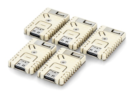 M5Stamp C3U - z mikrokontrolerem Espressif ESP32-C3 RISC-V - WiFi - 5 sztuk - M5Stack C122-B