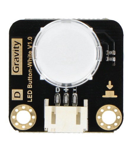 Gravity - LED Button - przycisk podświetlany diodą LED.