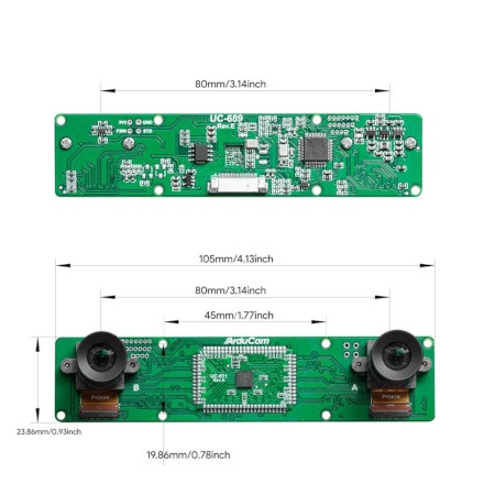 Kamera stereoskopowa do Raspberry Pi i Nvidia