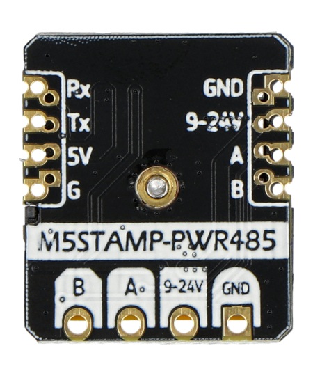 Moduł M5Stamp UART-RS485 - M5Stack - SKU: S001 - widok od tyłu