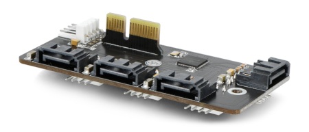 PCIe-TO-SATA-4P - 4-kanałowy ekspander PCIe - SATA 3.0 - Waveshare 22247.