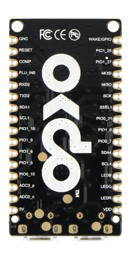 Płytka posiada aż 64 wyprowadzenia GPIO.