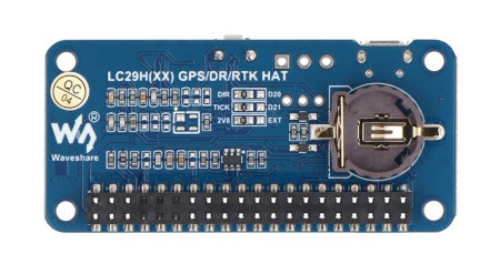 Dwuzakresowy moduł GPS / RTK L1 + L5 z układem GNSS LC29H(BS) - nakładka do Raspberry Pi - Waveshare 25280