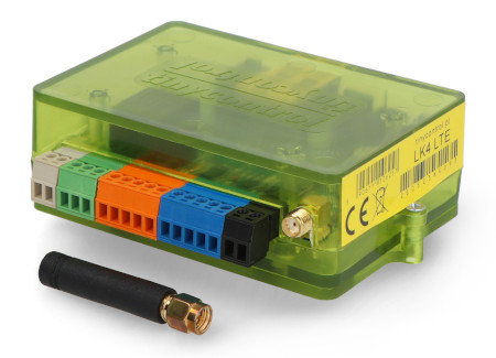 Tinycontrol LANKON-302 - kontroler LAN LK4 z modemem LTE - cyfrowe I/O / 1-wire / I2C