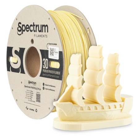 Filament Spectrum Pastello PLA 1,75 mm 1 kg - Lemon Cream