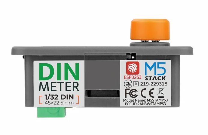 DinMeter - moduł deweloperski w standardzie 1/32 DIN - M5Stamp S3 - M5Stack K134